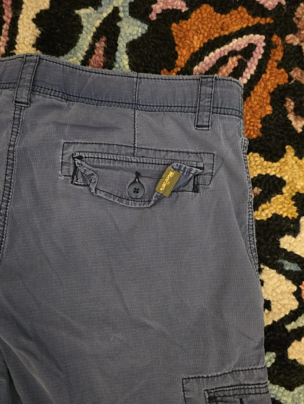🔥🔥Wear First Men's Blue Cargo Shorts - Comfortable Everyday Wear🔥🔥 Size 34